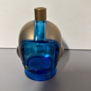 Vintage Avon Men’s Cologne Football Helmet Decanter Empty